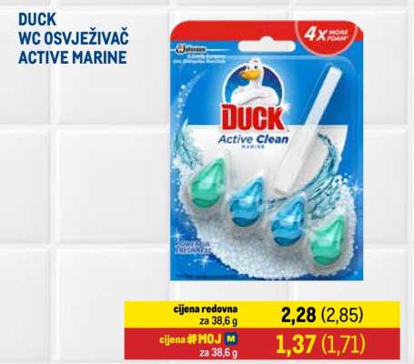 DUCK WC OSVJEŽIVAČ ACTIVE MARINE