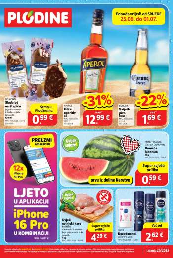 Plodine katalog - 25.06.2025. - 01.07.2025.