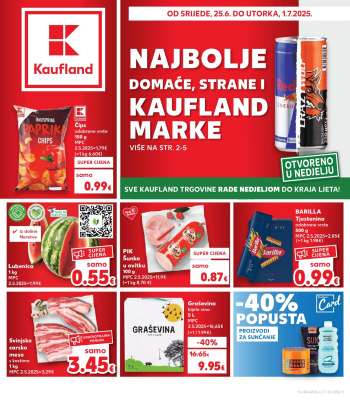 Kaufland katalog - 25.06.2025. - 01.07.2025.