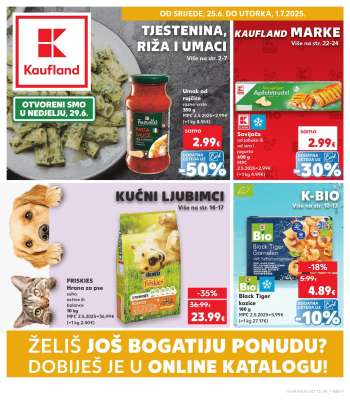 Kaufland katalog - 25.06.2025. - 01.07.2025.