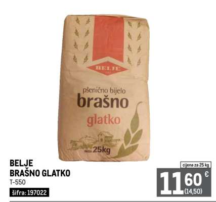 BELJE BRAŠNO GLATKO