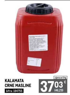KALAMATA CRNE MASLINE
