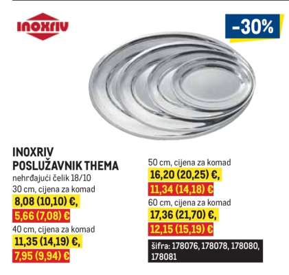 INOXRIV POSLUŽAVNIK THEMA