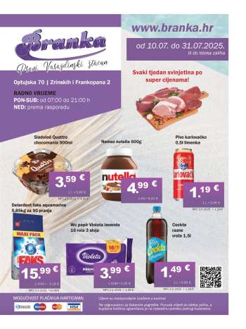 Branka katalog - 10.07.2025. - 31.07.2025.