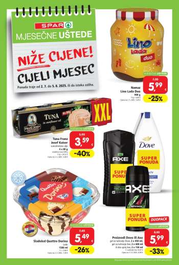 SPAR katalog - 02.07.2025. - 05.08.2025.