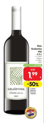 Vino Graševina POI