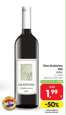 Vino Graševina POI
