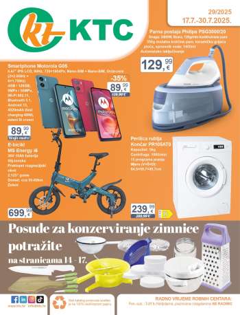 KTC katalog - 17.07.2025. - 30.07.2025.