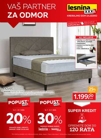 Lesnina katalog - 14.07.2025. - 31.07.2025.
