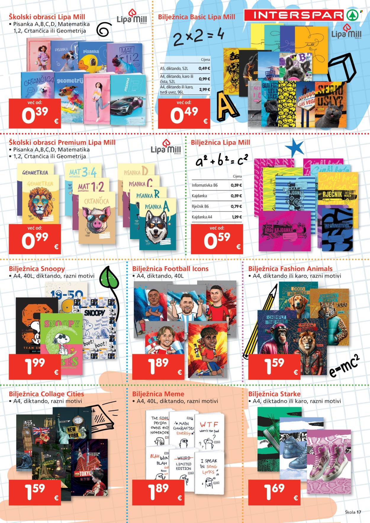INTERSPAR katalog - 23.07.2025. - 16.09.2025. Stranica 17