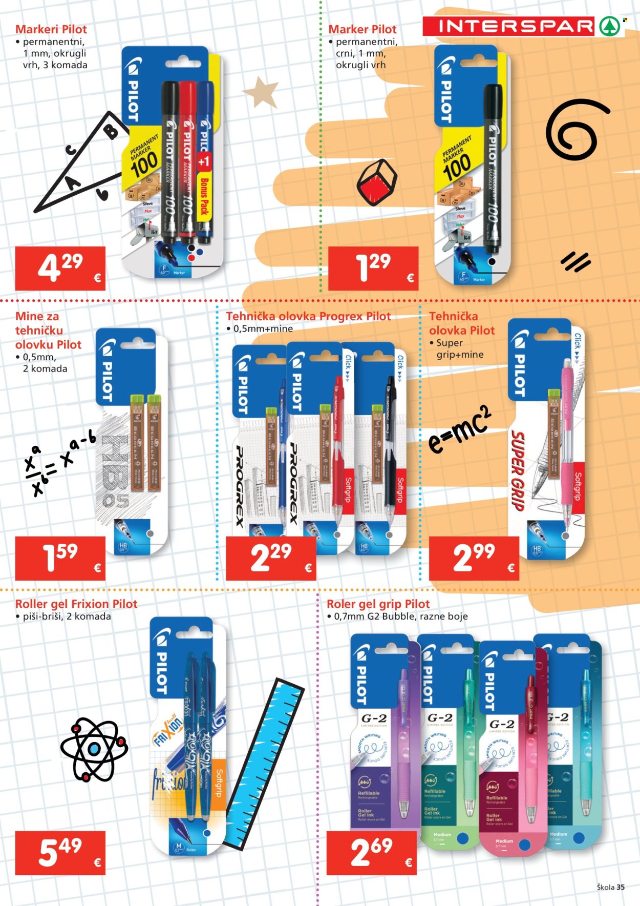 INTERSPAR katalog - 23.07.2025. - 16.09.2025. Stranica 35