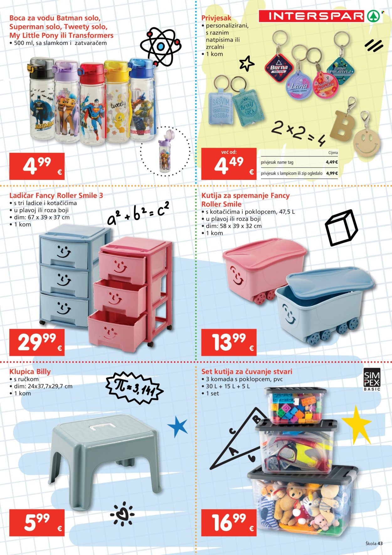 INTERSPAR katalog - 23.07.2025. - 16.09.2025. Stranica 43