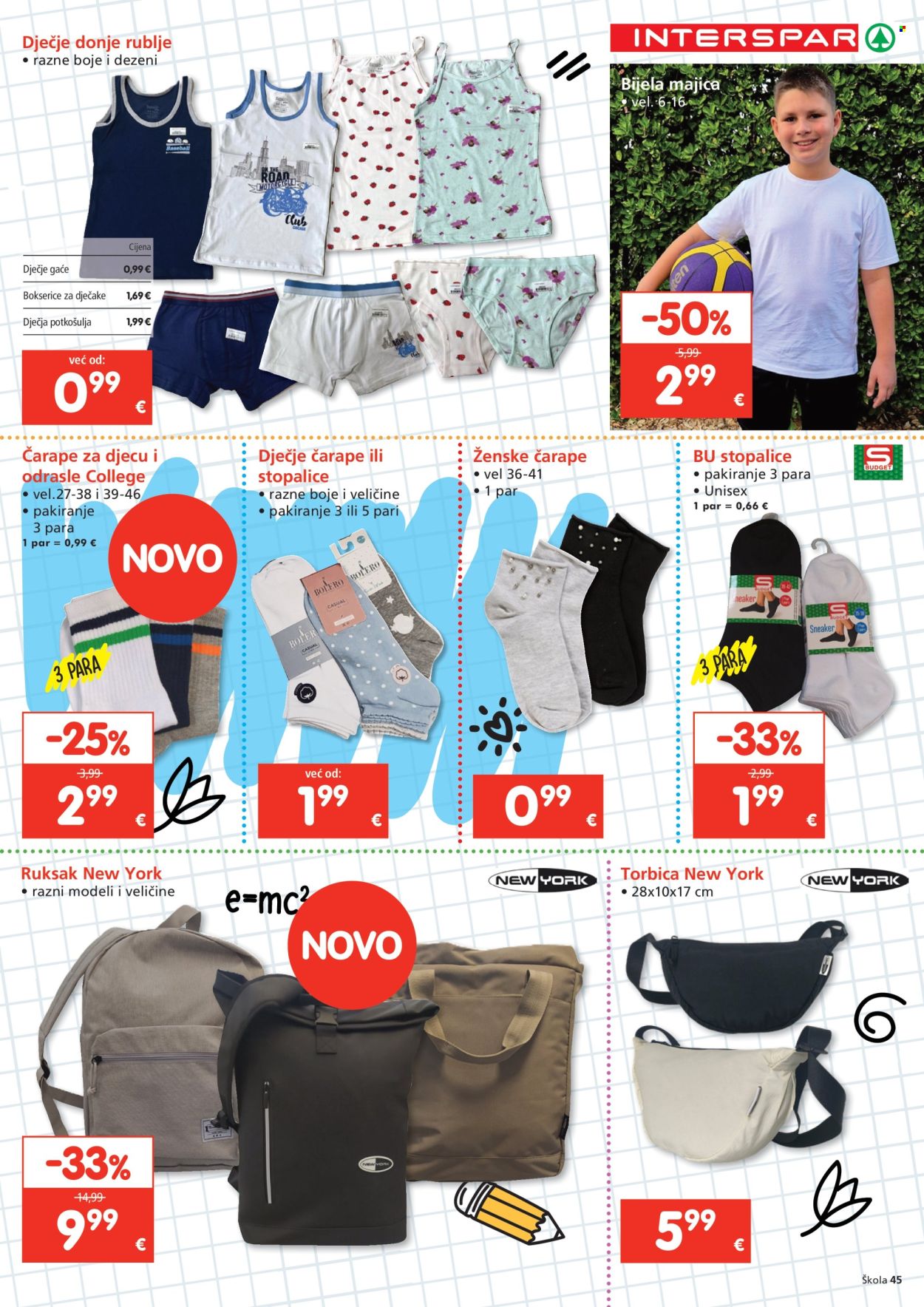INTERSPAR katalog - 23.07.2025. - 16.09.2025. Stranica 45