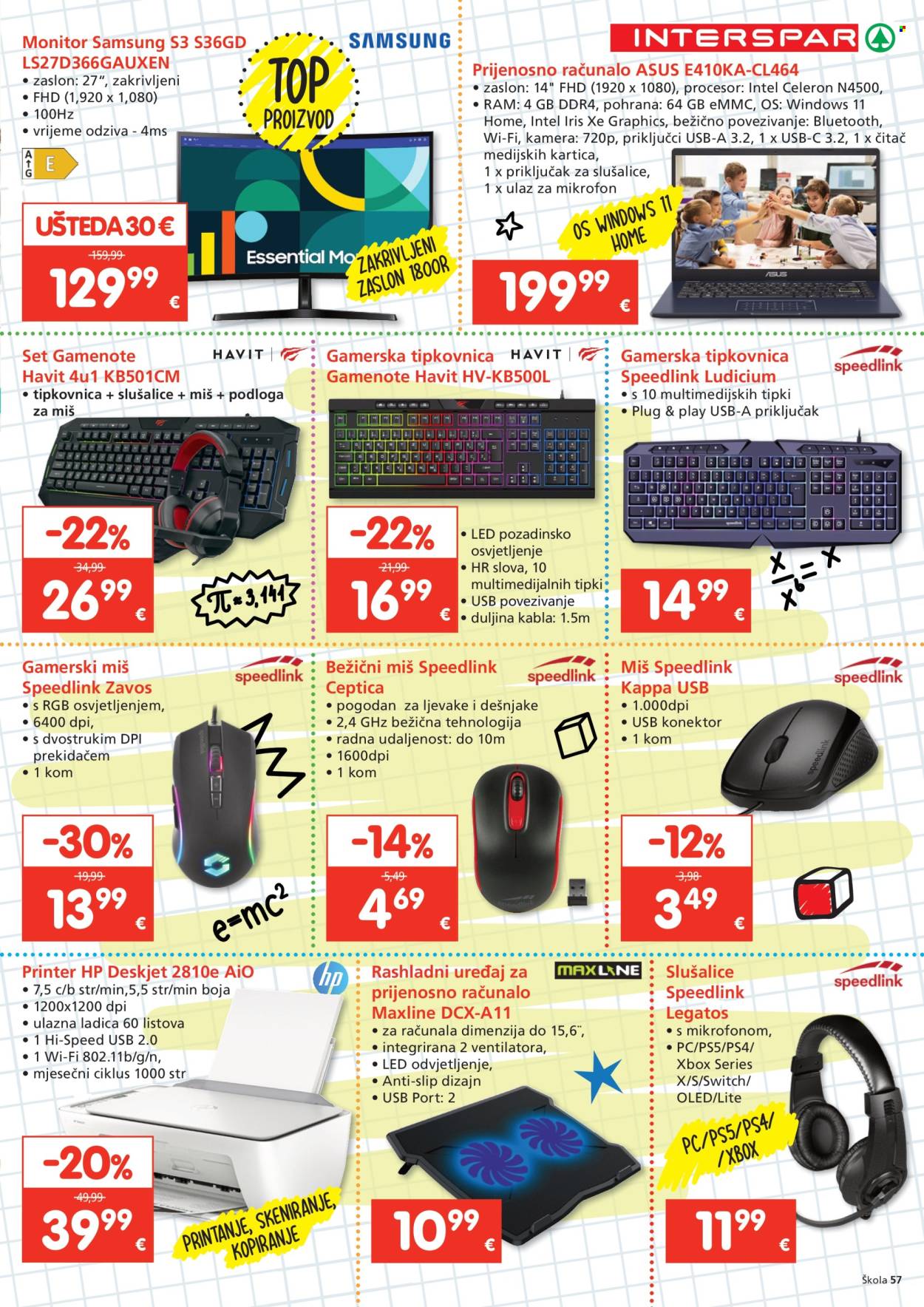 INTERSPAR katalog - 23.07.2025. - 16.09.2025. Stranica 57