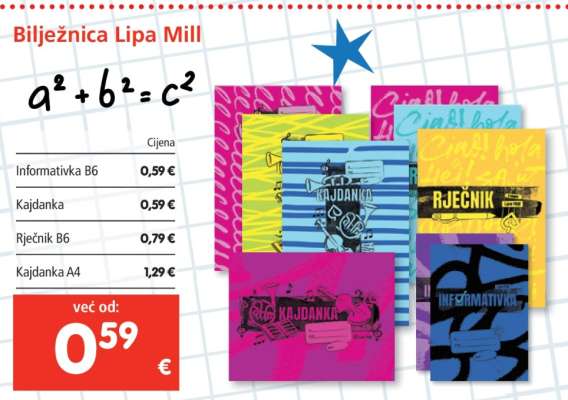 Bilježnica Lipa Mill
