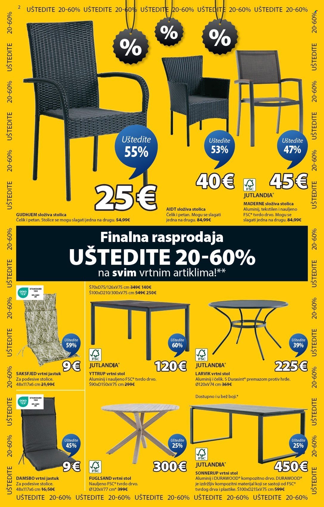 JYSK katalog - 30.07.2025. - 02.09.2025. Stranica 3