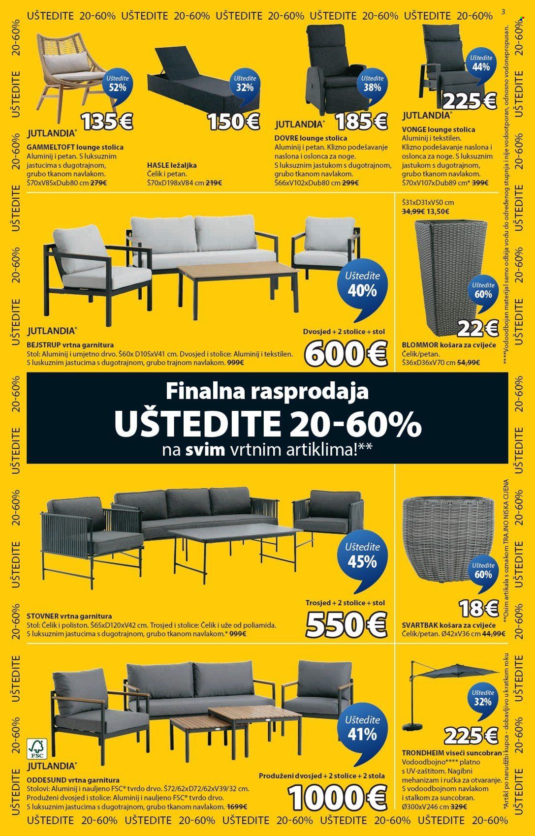 JYSK katalog - 30.07.2025. - 02.09.2025. Stranica 4