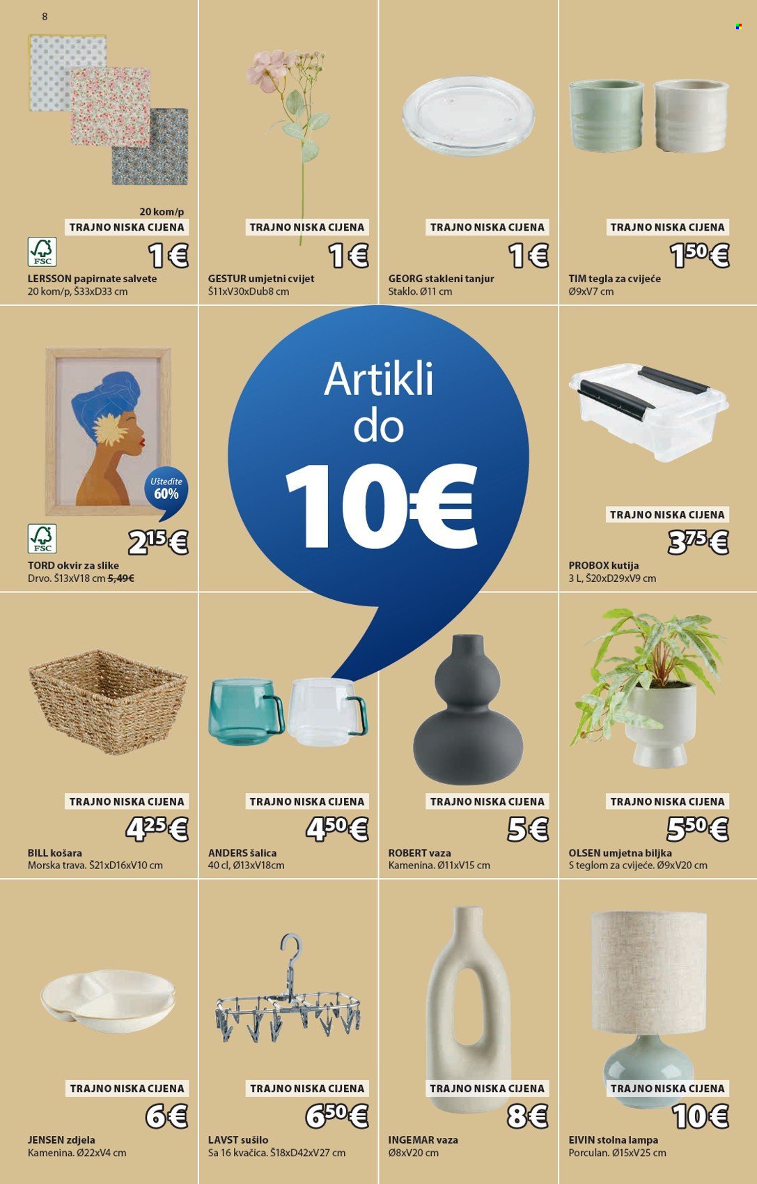 JYSK katalog - 30.07.2025. - 02.09.2025. Stranica 9