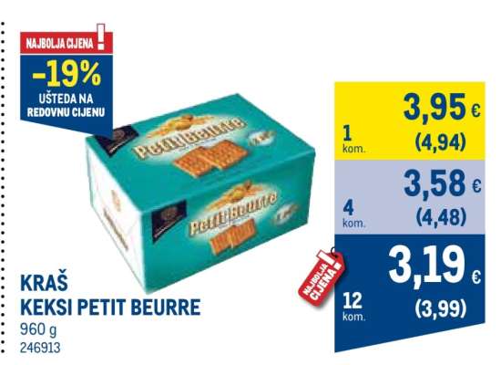 KRAŠ Keksi Petit Beurre