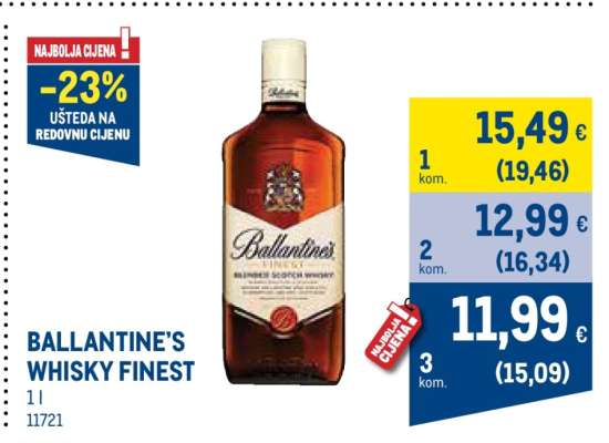 BALLANTINE'S WHISKY FINEST