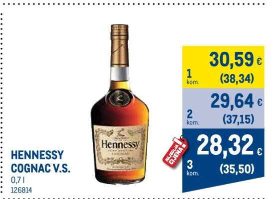 HENNESSY COGNAC V.S.