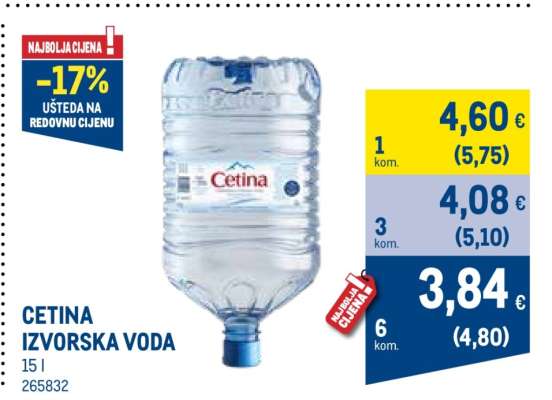 CETINA IZVORSKA VODA