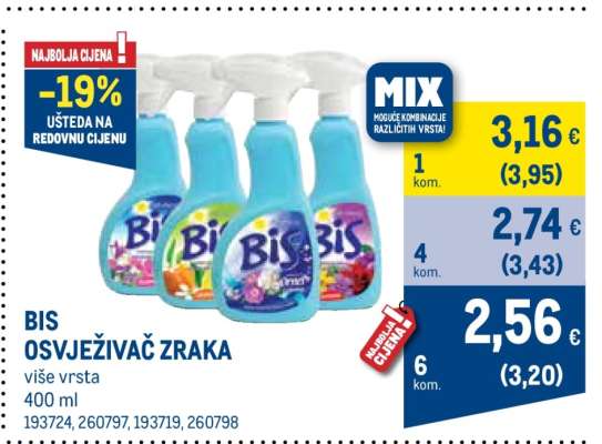 BIS OSVJEŽIVAČ ZRAKA