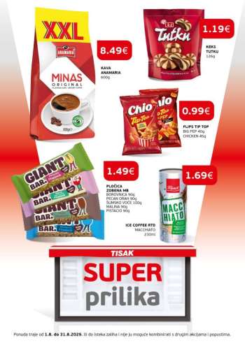 Tisak katalog - 01.08.2025. - 31.08.2025.