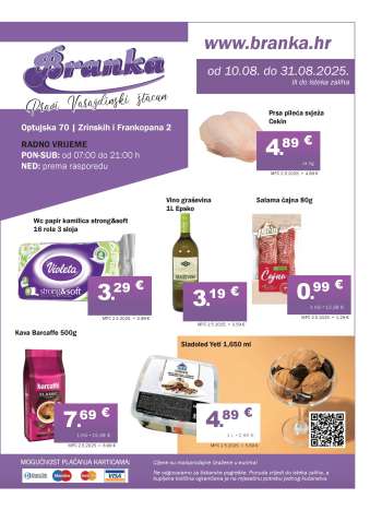 Branka katalog - 10.08.2025. - 31.08.2025.