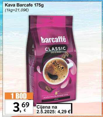 Kava Barcafe 175g