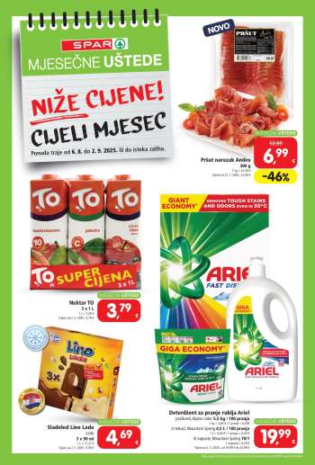 SPAR katalog - 06.08.2025. - 02.09.2025.