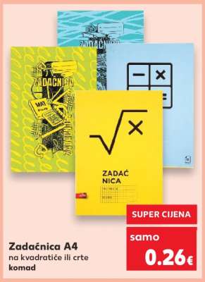 ZADAĆNICA A4