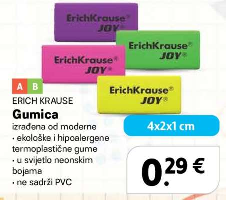 ERICH KRAUSE Gumica