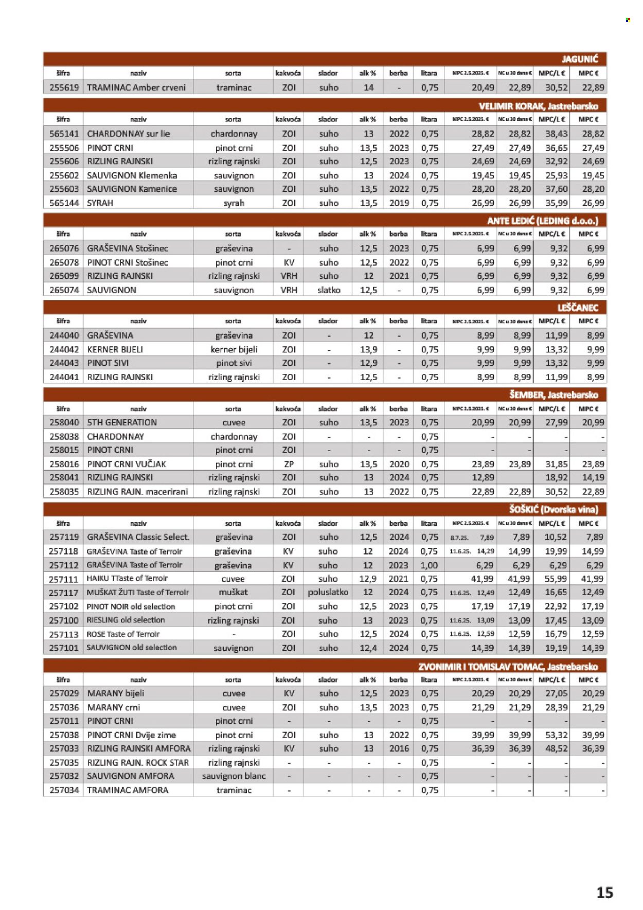 Vrutak katalog - 01.11.2025. - 31.10.2026. Stranica 15