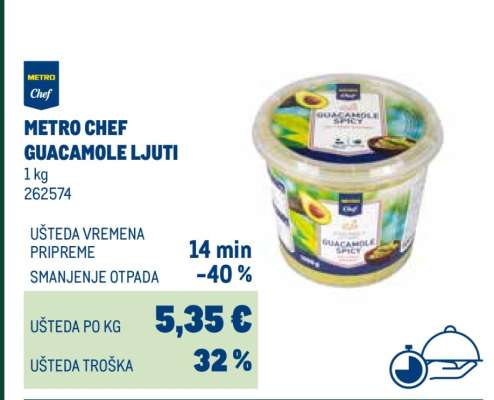 METRO CHEF GUACAMOLE LJUTI