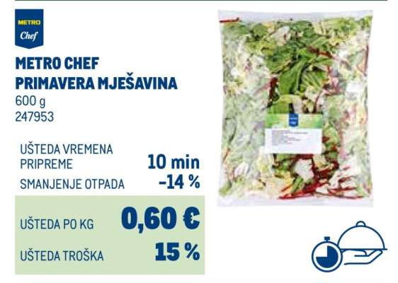 METRO CHEF PRIMAVERA MJEŠAVINA