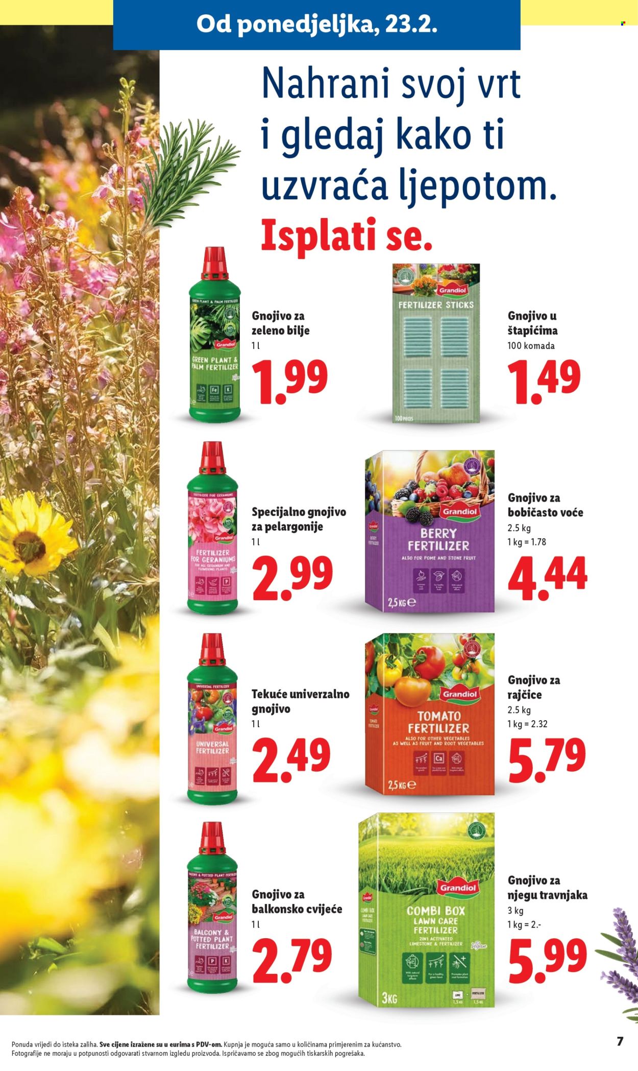 Leták Lidl. Strana 7