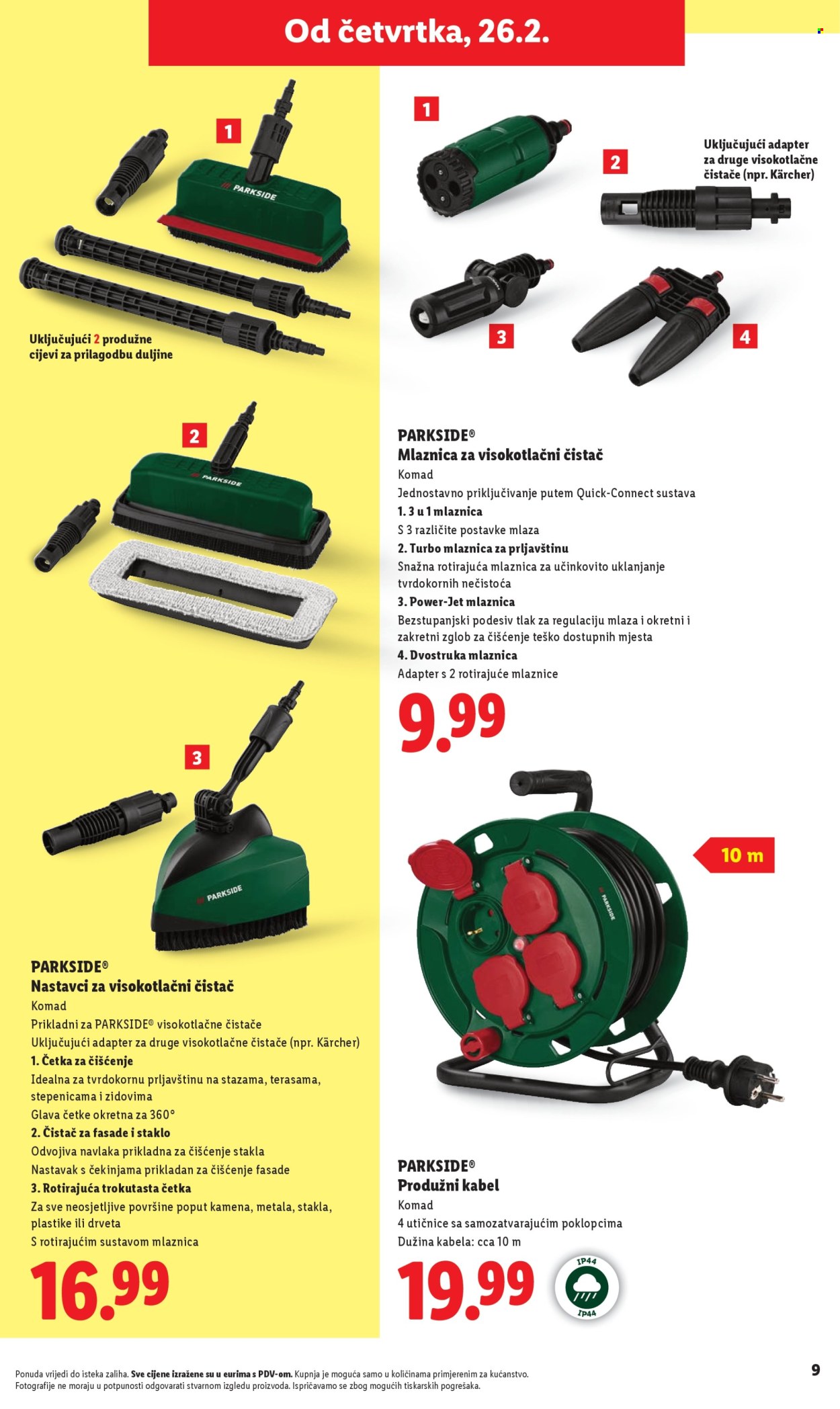 Leták Lidl. Strana 9