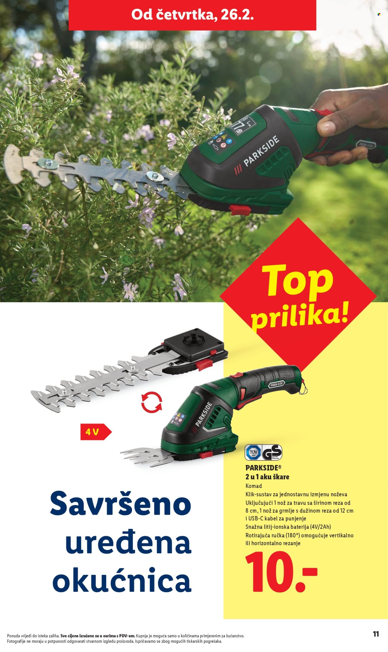 Leták Lidl. Strana 11