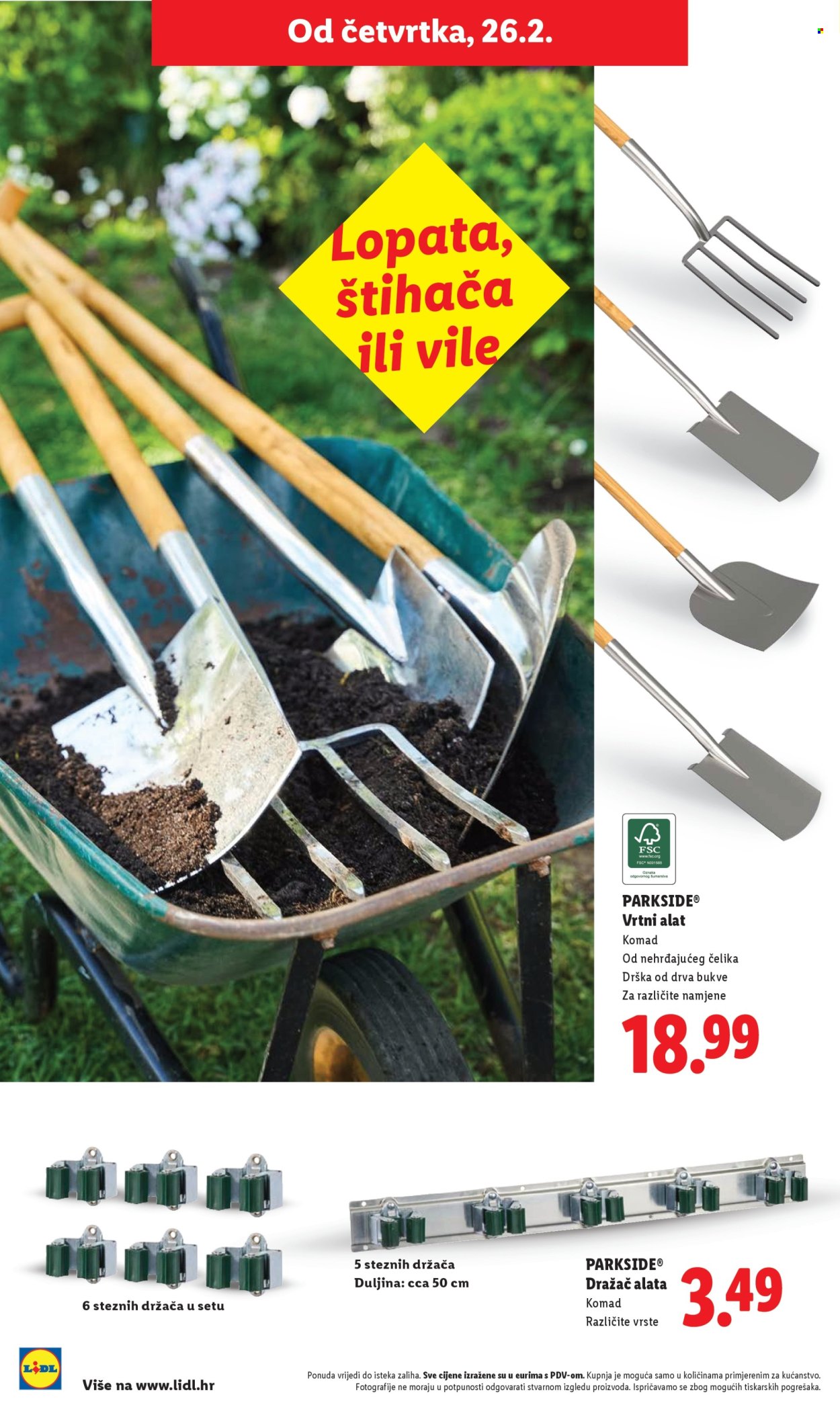 Leták Lidl. Strana 18