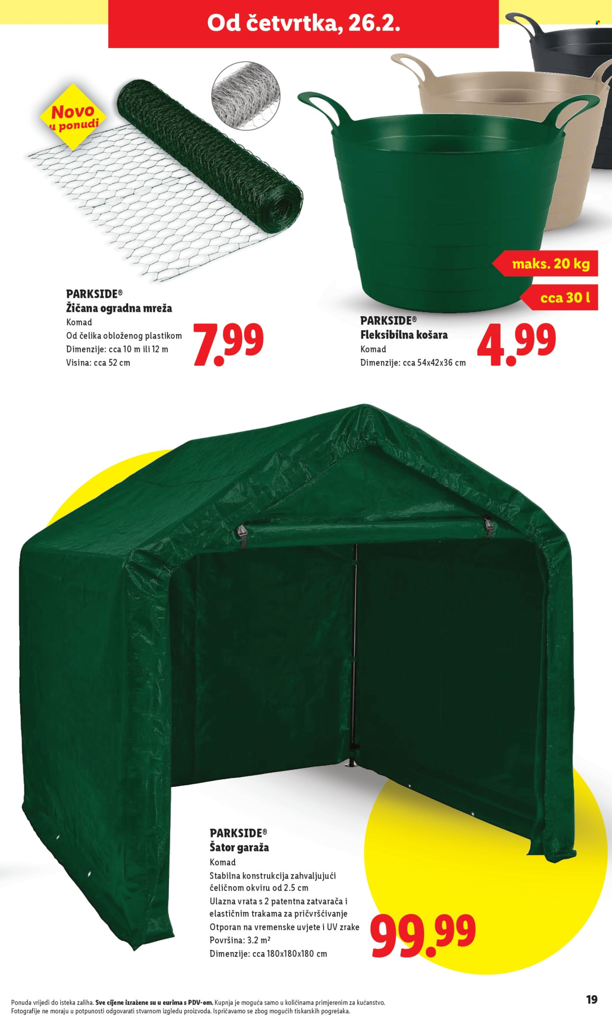 Leták Lidl. Strana 19