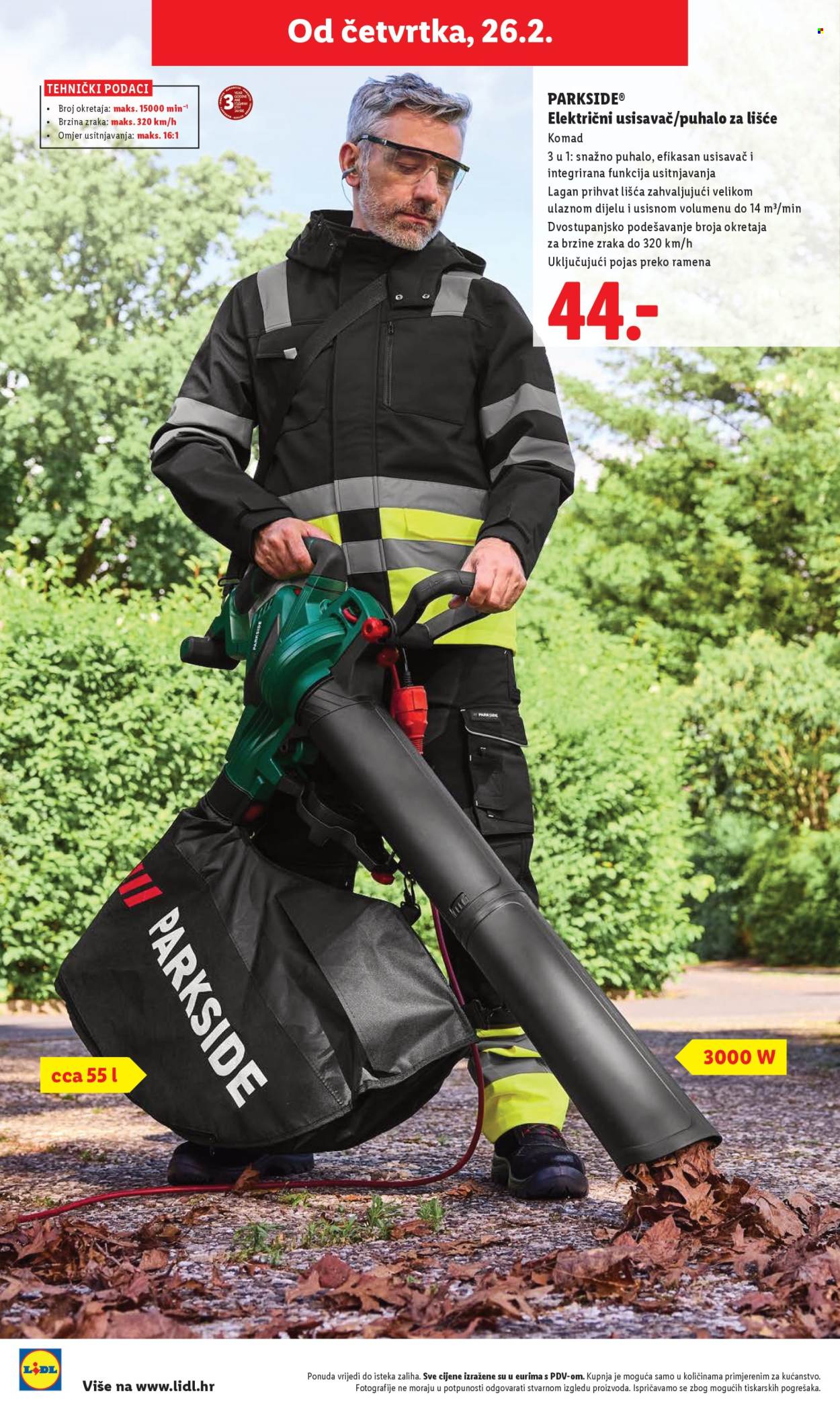 Leták Lidl. Strana 20
