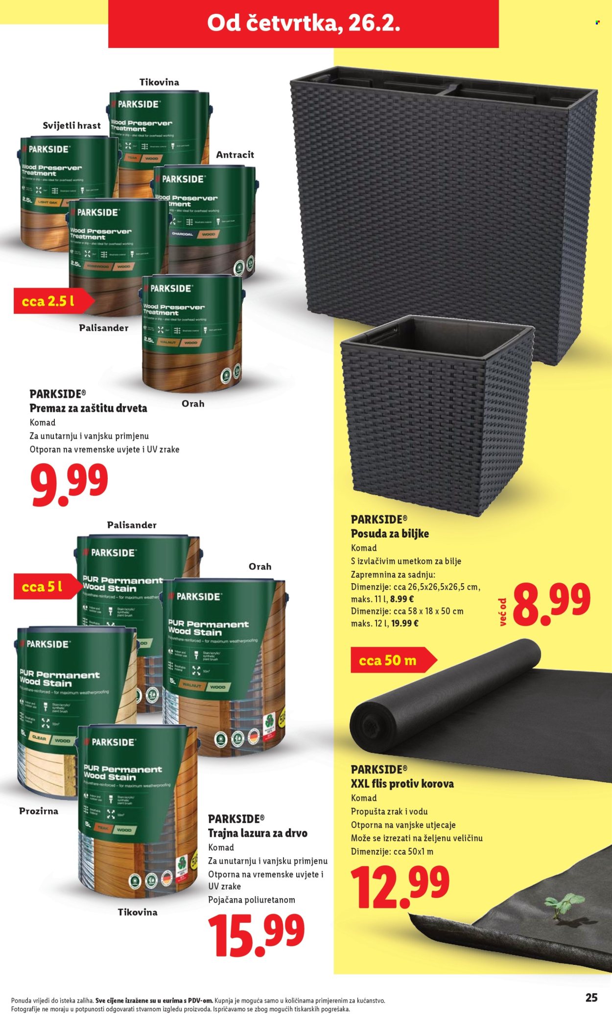 Leták Lidl. Strana 25
