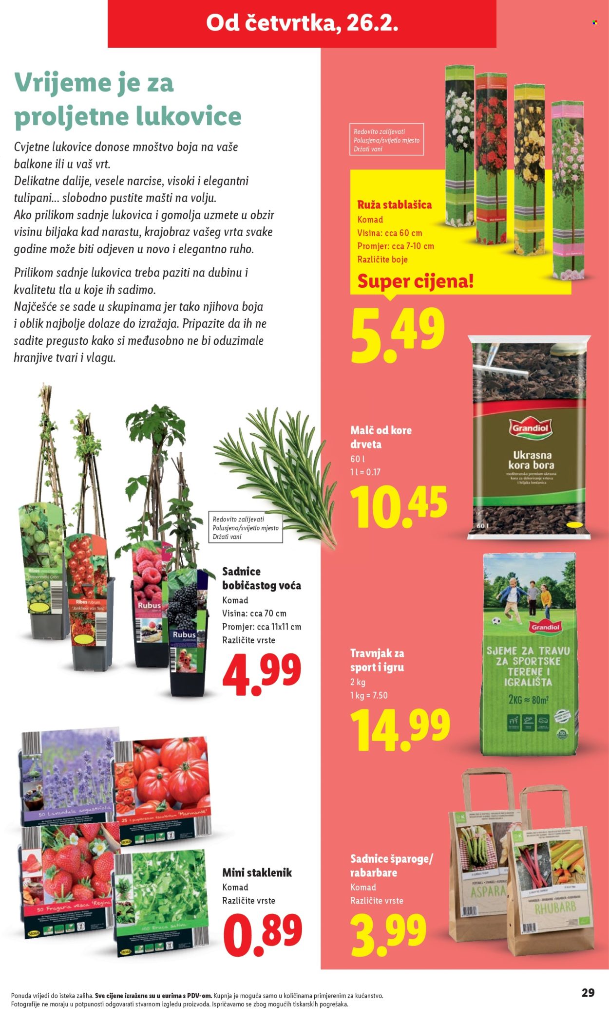 Leták Lidl. Strana 29