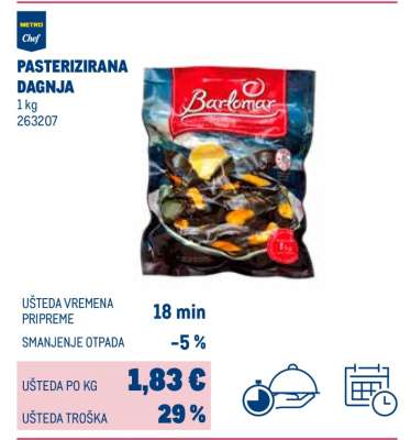 PASTERIZIRANA DAGNJA