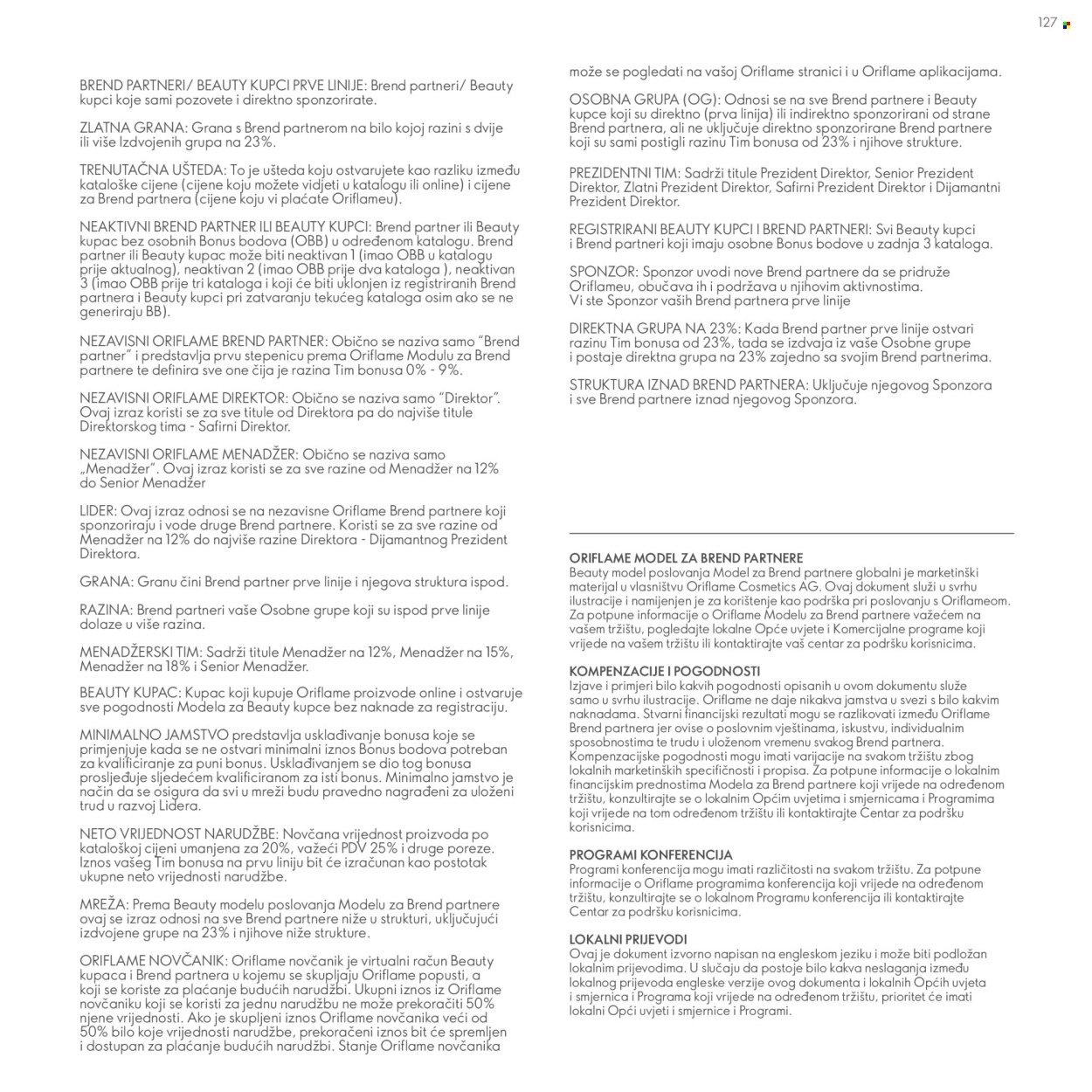 Oriflame katalog Stranica 127