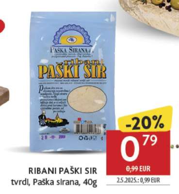 RIBANI PAŠKI SIR