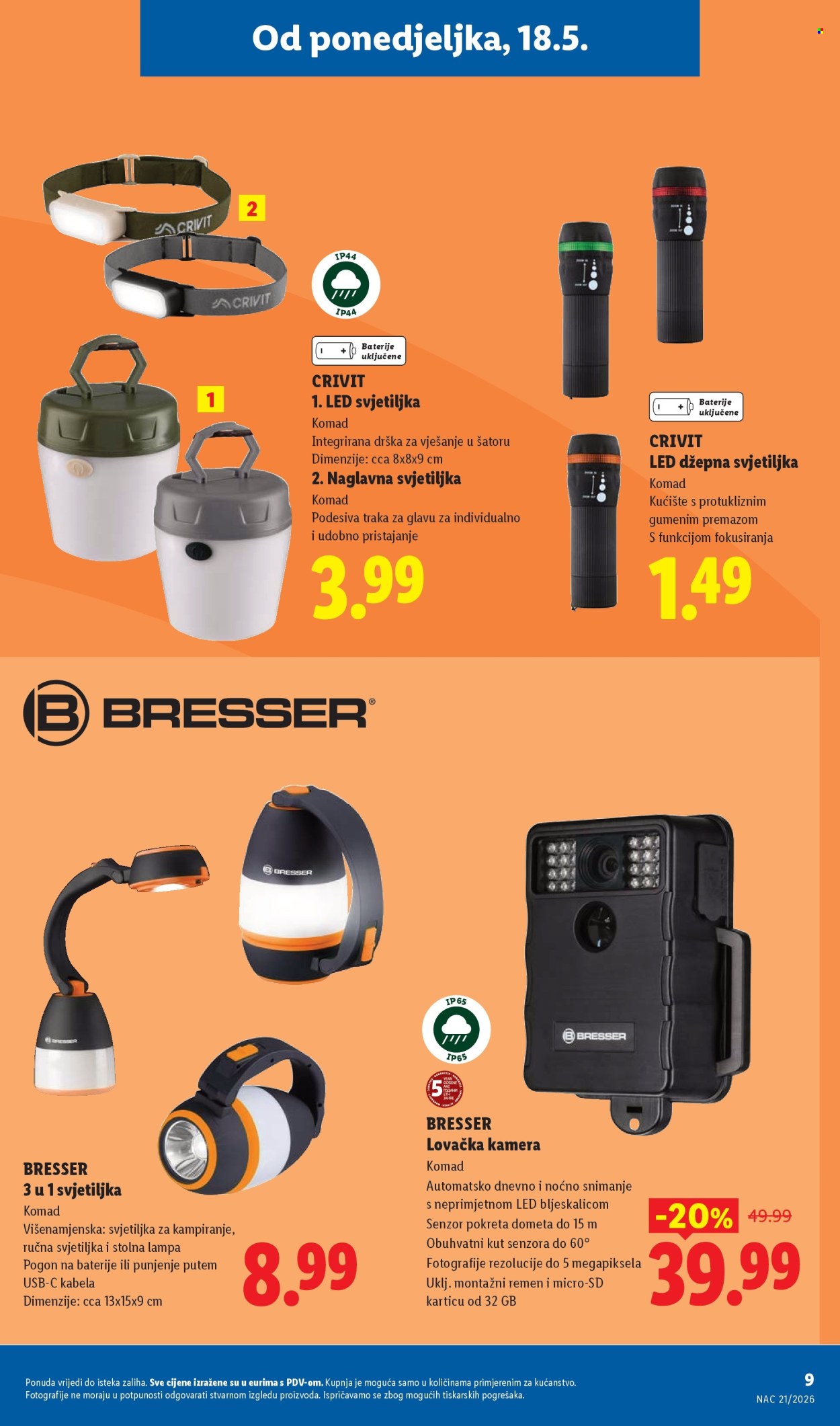 Leták Lidl. Strana 9