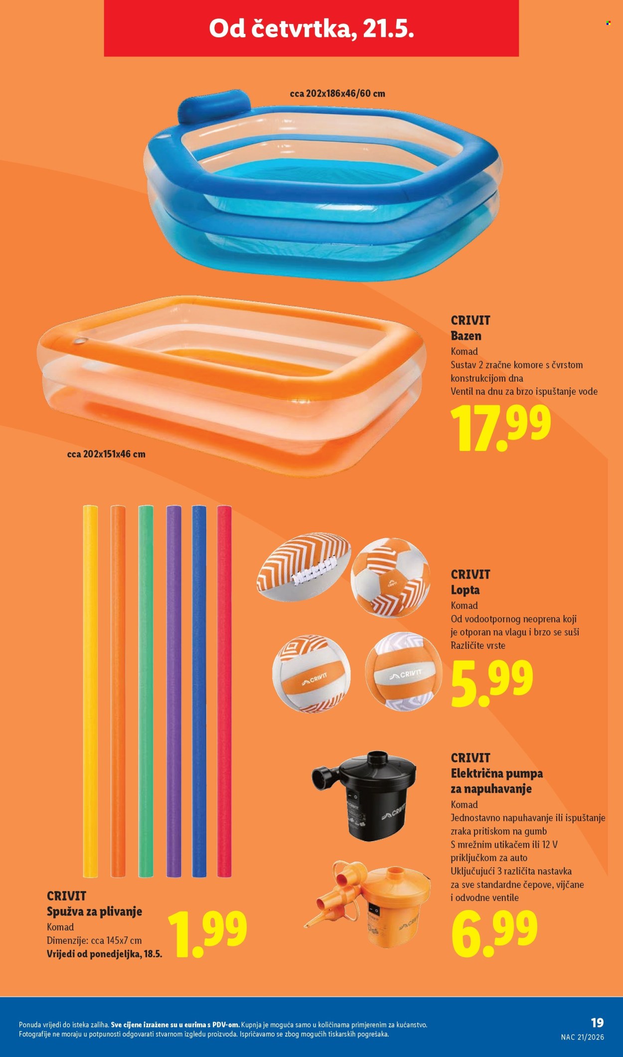 Leták Lidl. Strana 19