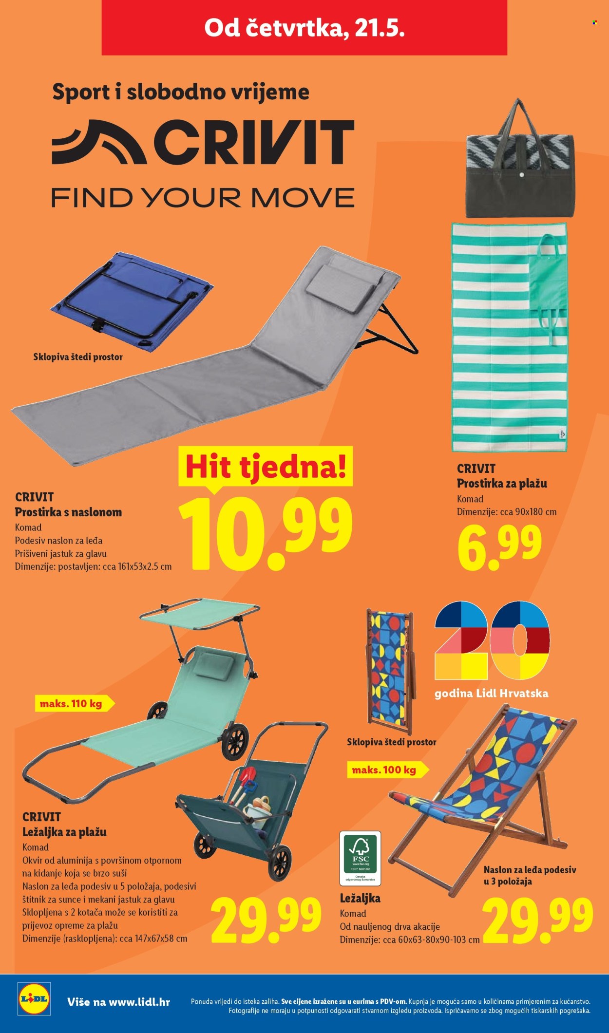 Leták Lidl. Strana 20